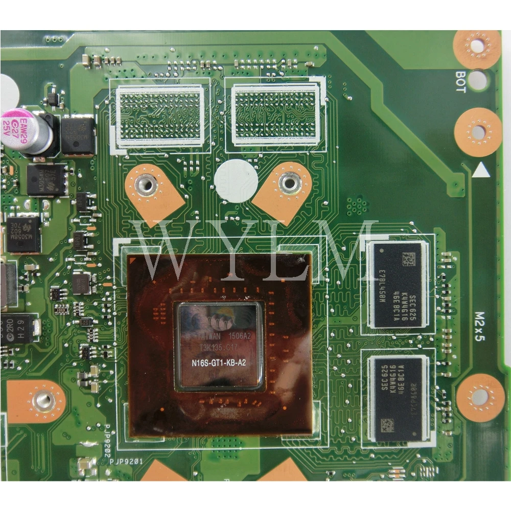 X756UB I7 6500 Процессор GTX940M/2G DDR3 плата для ASUS X756U X756UX Материнская ноутбука испытанная