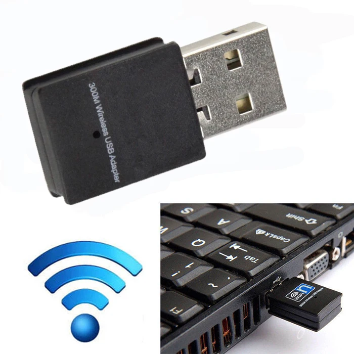 300 Мбит/с USB беспроводной адаптер LAN wifi 802.11n/b/g WLAN карта wifi адаптер