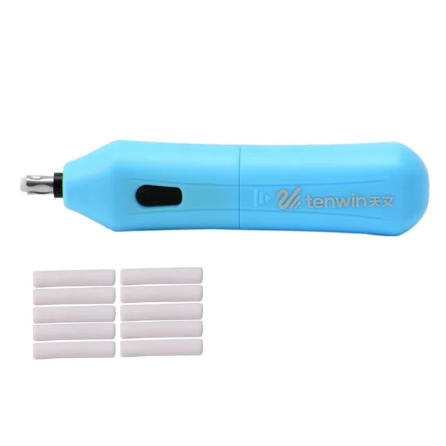 1 x Electric Eraser 10 x Eraser Core Handy Electric Eraser Kit Battery