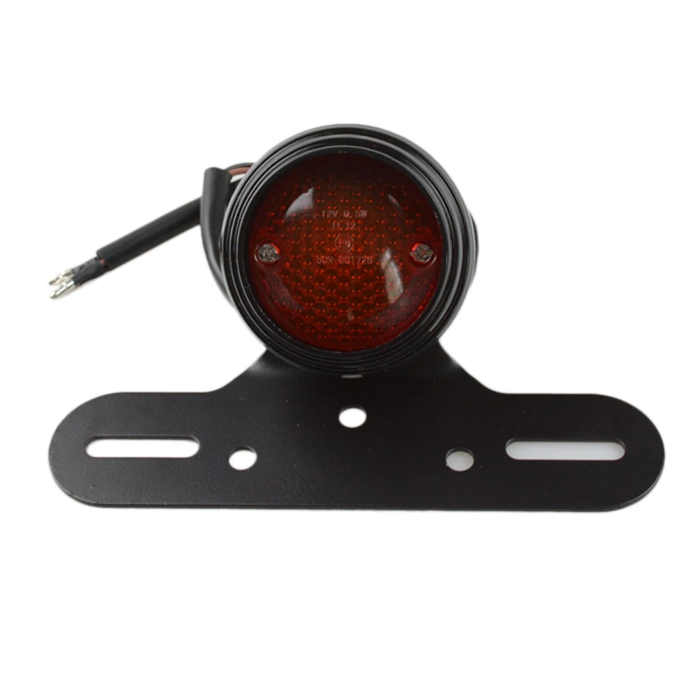 

DIY Motorcycle RED Brake Tail Rear Light Bulb for Harley Chopper Bobber Custom 12V Cafe Racer Motorbike Turn Signal Brake Lights