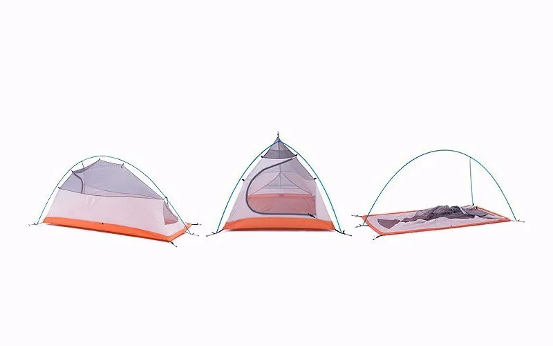 NatureHike открытый кемпинговая палатка 2 человека 3 сезона двухслойная barraca кемпинговая палатка e непромокаемые ультралегкие палатки
