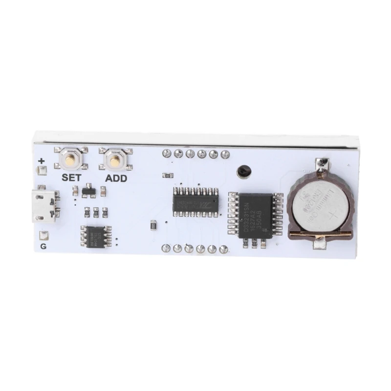 DS3231 электронные DIY 0,8 дюймов матричный светодиодный часы, набор для самостоятельной сборки на 4 цифры по ценам от производителя Дисплей 5V Mciro зарядных порта USB для автомобиля часы Z1029
