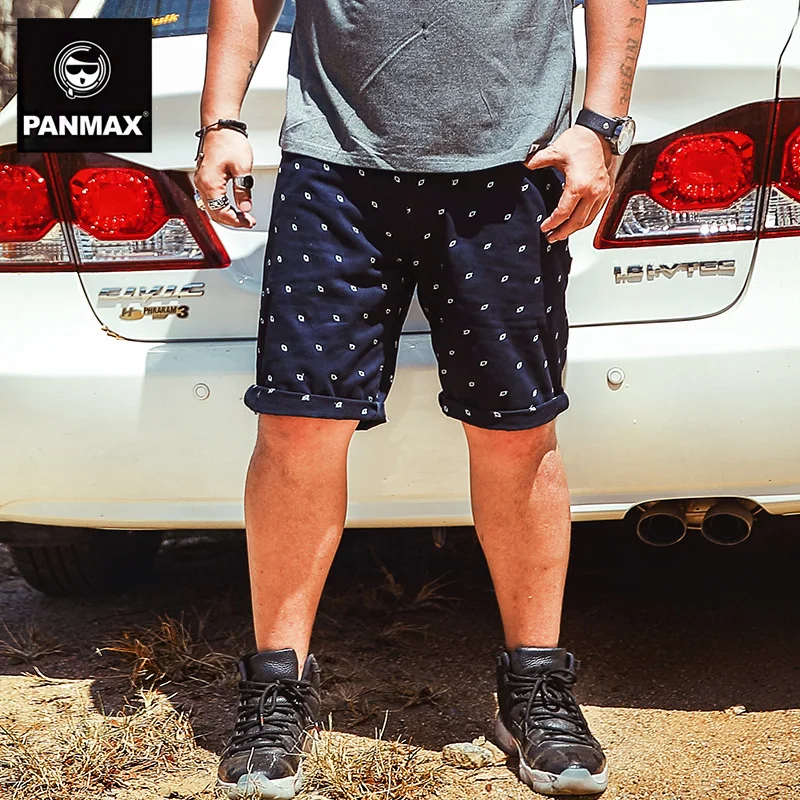 Бренд мужской одежды мужчины шорты 2017 летняя мода повседневная Вышивка 100% Хлопок