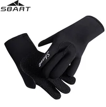 SBART 3MM Neoprene Swimming Diving Scuba Snorkeling Surfing Spearfishing Water Sport Gloves Winter Swimming Warm sbart women full body scuba dive wet suit 3mm neoprene wetsuits winter swim surfing snorkeling spearfishing water swimsuit