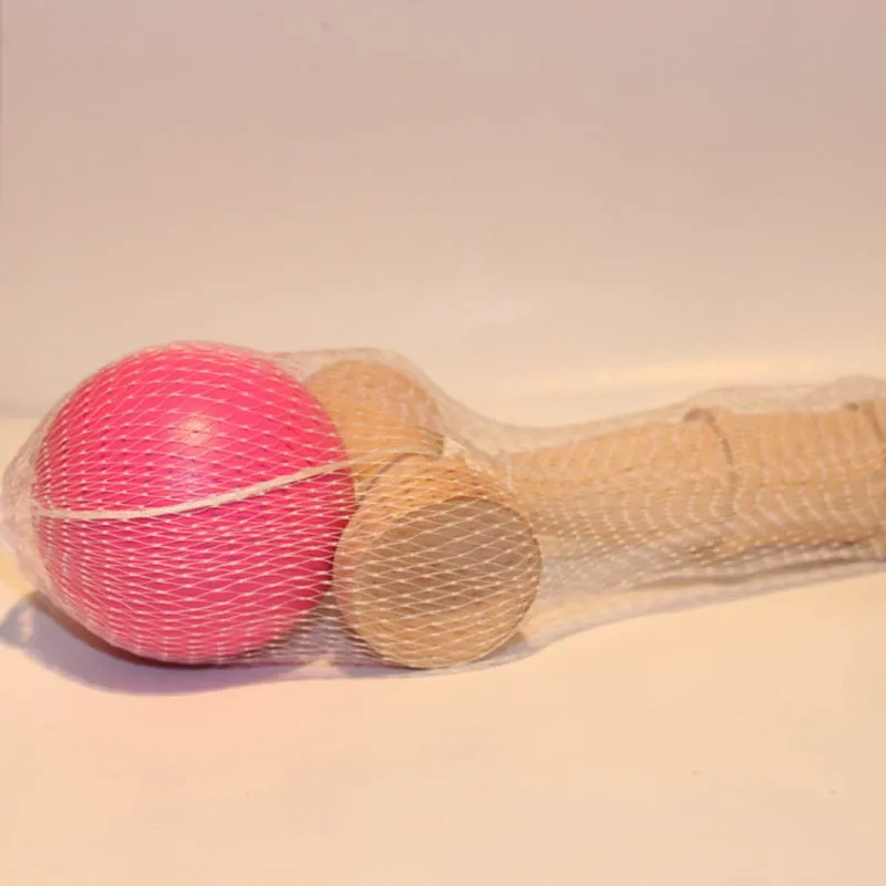 Случайный цвет Детский Меч мяч эластичный матовый шар умения Профессиональная деревянная игрушка искусный мячик для жонглирования игра