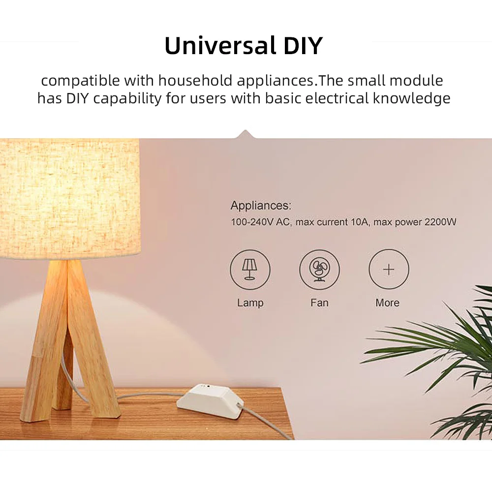  SONOFF Basic R3/R2 DIY WIFI Wireless Switch Light Timer Smart Home Google Alexa Compatible LAN eWel - 33054523532