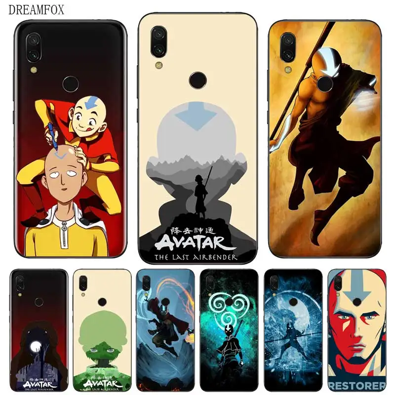 

N256 Avatar Aang Soft TPU Silicone Case Cover For Xiaomi Redmi Note 3 4 4X 5 5A 6 7 Pro Global Case