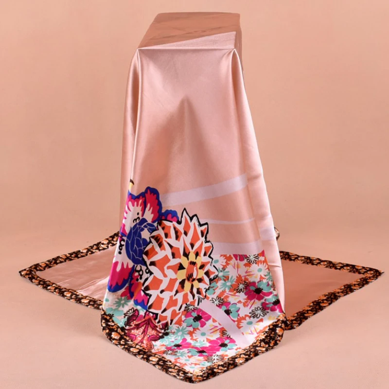 РазмерыДлина 90 см квадратный шарф Neckscarf саронги шаль основы хиджабы 90*90 см 30 шт./лот#3671