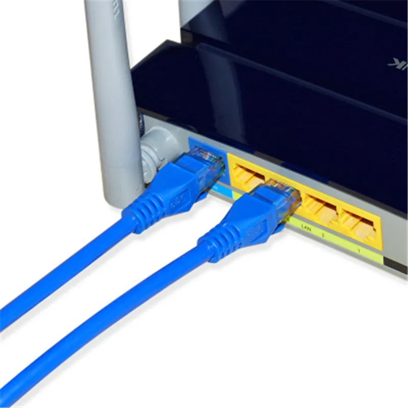 Super five super six Gigabit double shielded cable cat6e router computer Gigabit cable BZBB01