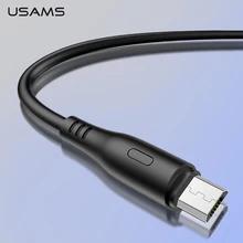 USAMS USB micro usb кабель для xiaomi redmi note 5 pro usb micro usb кабель для зарядки 1 м Android телефонный кабель 5 В/2 а для huawei htc
