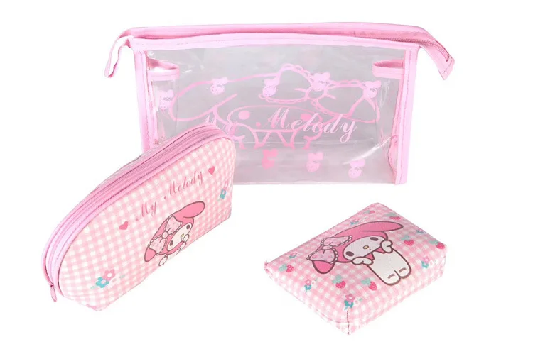 IVYYE Melody Stitch модные аниме косметички на молнии дорожная косметичка для Хранения Туалетных принадлежностей для девочек Новинка