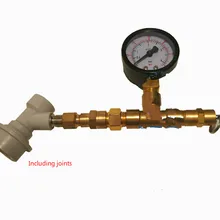 Регулируемый клапан сброса давления с Guage для домашнего пивоварения 0~ 60 PSI/0-100 PSI клапан давления для варение пива Kegging