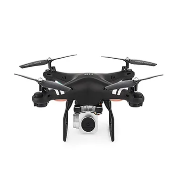 

WiFi FPV Wide Angle Camera Selfie 3D Flips Quadcopter FPV HD Adjustable Camera Altitude One Key Return/Landing/ Off Headless Q