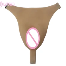 Искусственная вагина с катетером Сексуальная скрывающая Gaff G-Strings имитирует влагалище Ajusen для Трансвестит транссексуал