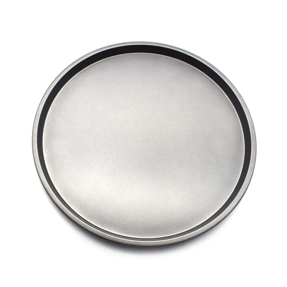 12 inch 4PCS/set Carbon Steel Nonstick Pizza Baking Pan Tray Pizza Plate Dishes Holder Bakeware Home Kitchen Baking Tools