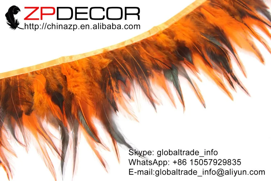 Rooster Saddle Feathers Trim (188)