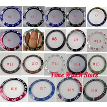 Новое Поступление Разноцветных 38 мм Parnis высококачественная керамическая рамка для GMT модели мужских часов