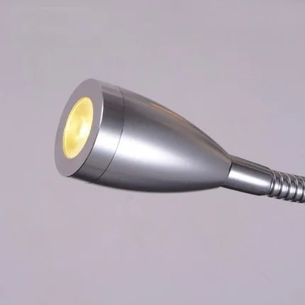 Modern brief bedside wall lamps 1w led reading light lamp ikea wall bed hose rocker arm Reading wall lighting fabric lampshade (6)
