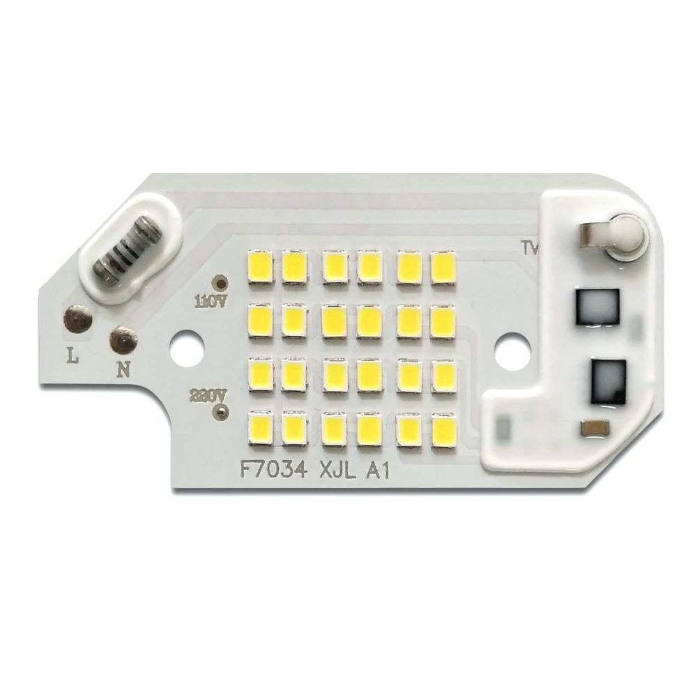 30 шт./лот светодиодная SMD лампа 10 Вт 20 50 100 чип освещения AC220V/110 В вход напрямую