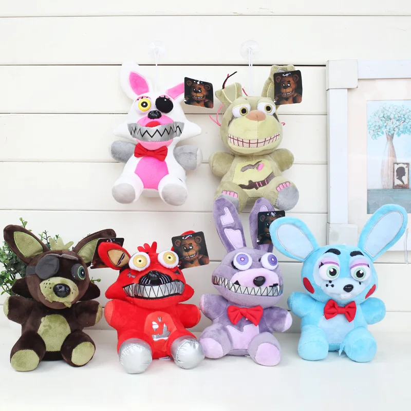 20cm 15cm Newest Five Nights At Freddy s Toy FNAF Bonnie Foxy Freddy Fazbear Bear Duck