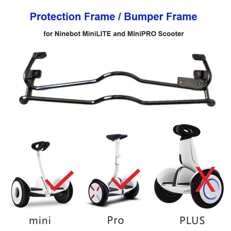 Xiaomi MiniLITE Scooter Protective Frame Protection Bracket Protective Kit Bumper Bar for Xiaomi MiniPRO Balance Scooter protective plastic bumper frame for iphone 5 pink