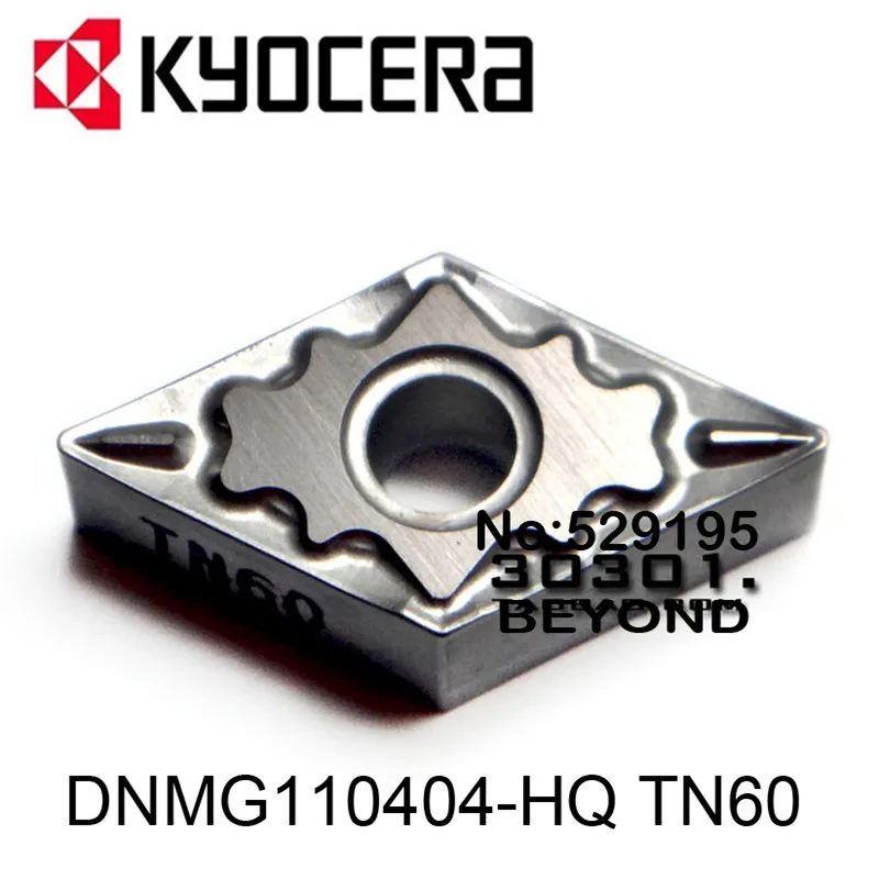 Kyocera DNMG110404-HQ TN60 DNMG 110404 карбидные вставки для стали cuchillas de torno резцы для токарного станка резак держатель инструмента с ЧПУ