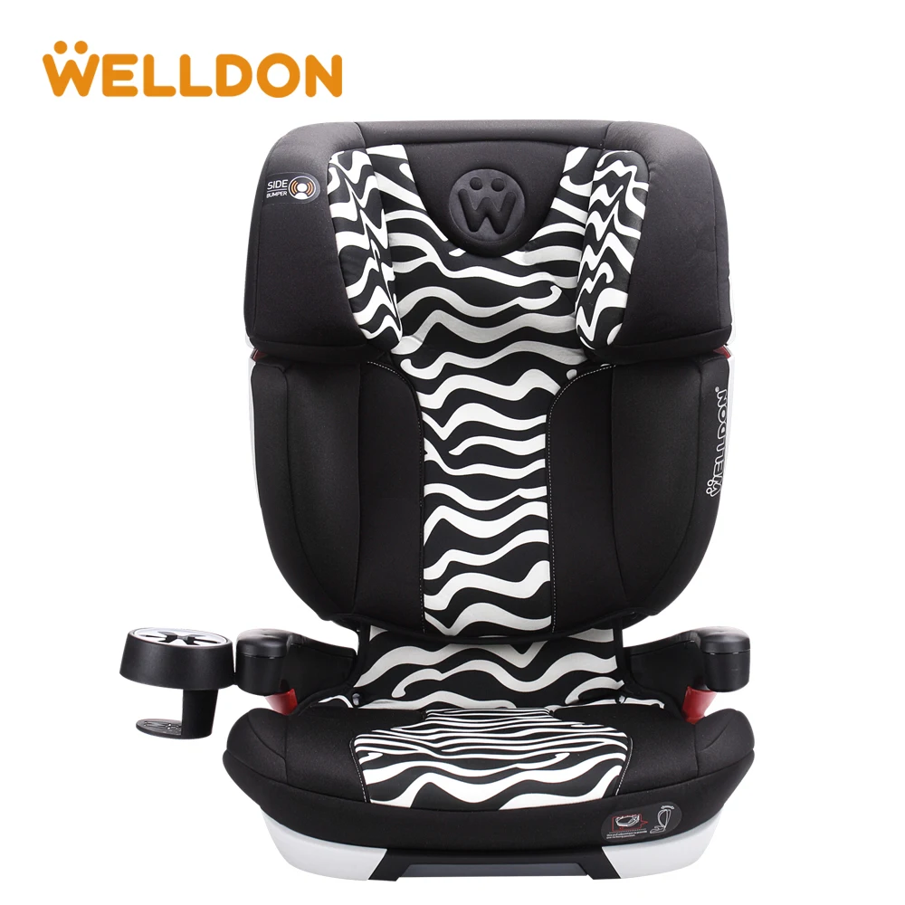 

Welldon Baby Car Seat Flame Retardant Fabric Head Protection IOSfix Interface Suitable For Children Aged 3-9