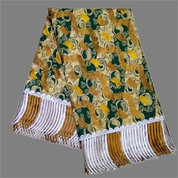 

Pretty colorful print with embroidery African real wedding wax lace fabric for lady RRL44(6yards/lot)