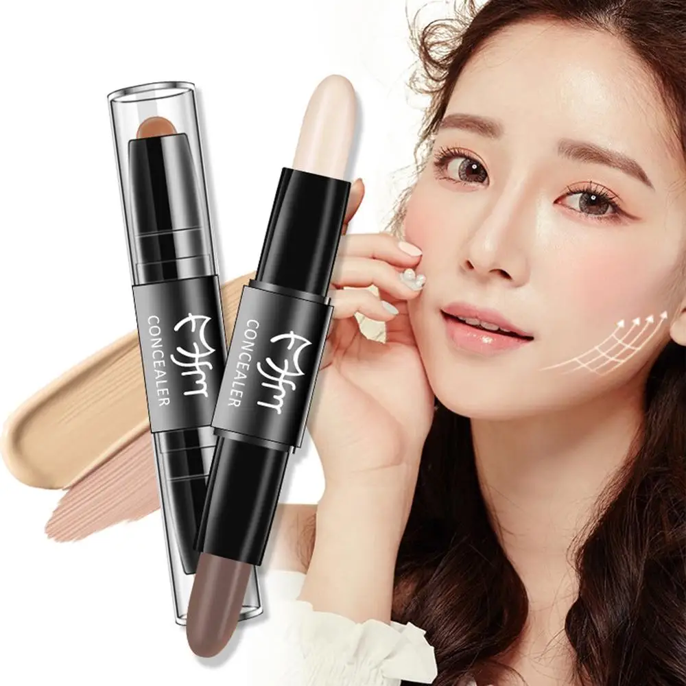

Two color number double head concealer pen shadow repair capacity makeup concealer ability strong CC color spot CW29