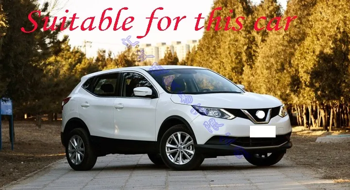 Для Nissan Qashqai J11 нержавеющая сталь Задний бампер Защита подоконник снаружи стволы декоративная пластина педаль