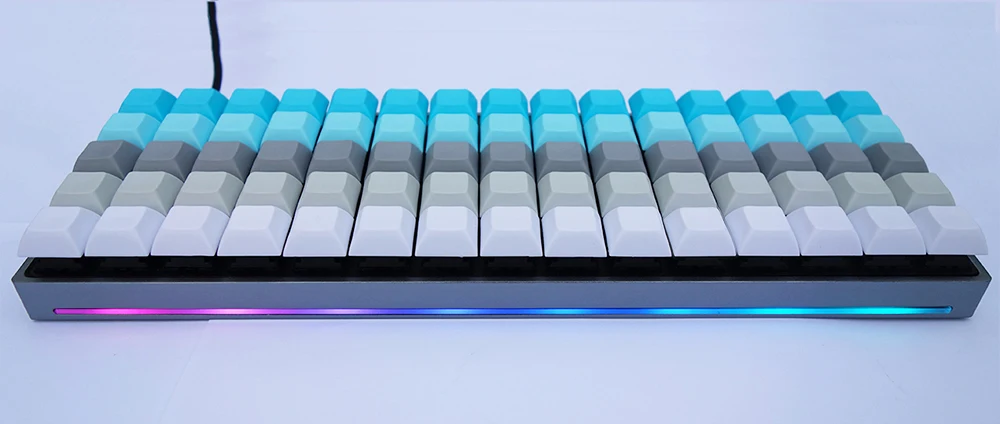 RGB75 artholinear клавиатура Горячая замена тип-c соединение QMK программируемый Gateron Cherry MX переключатели механическая клавиатура