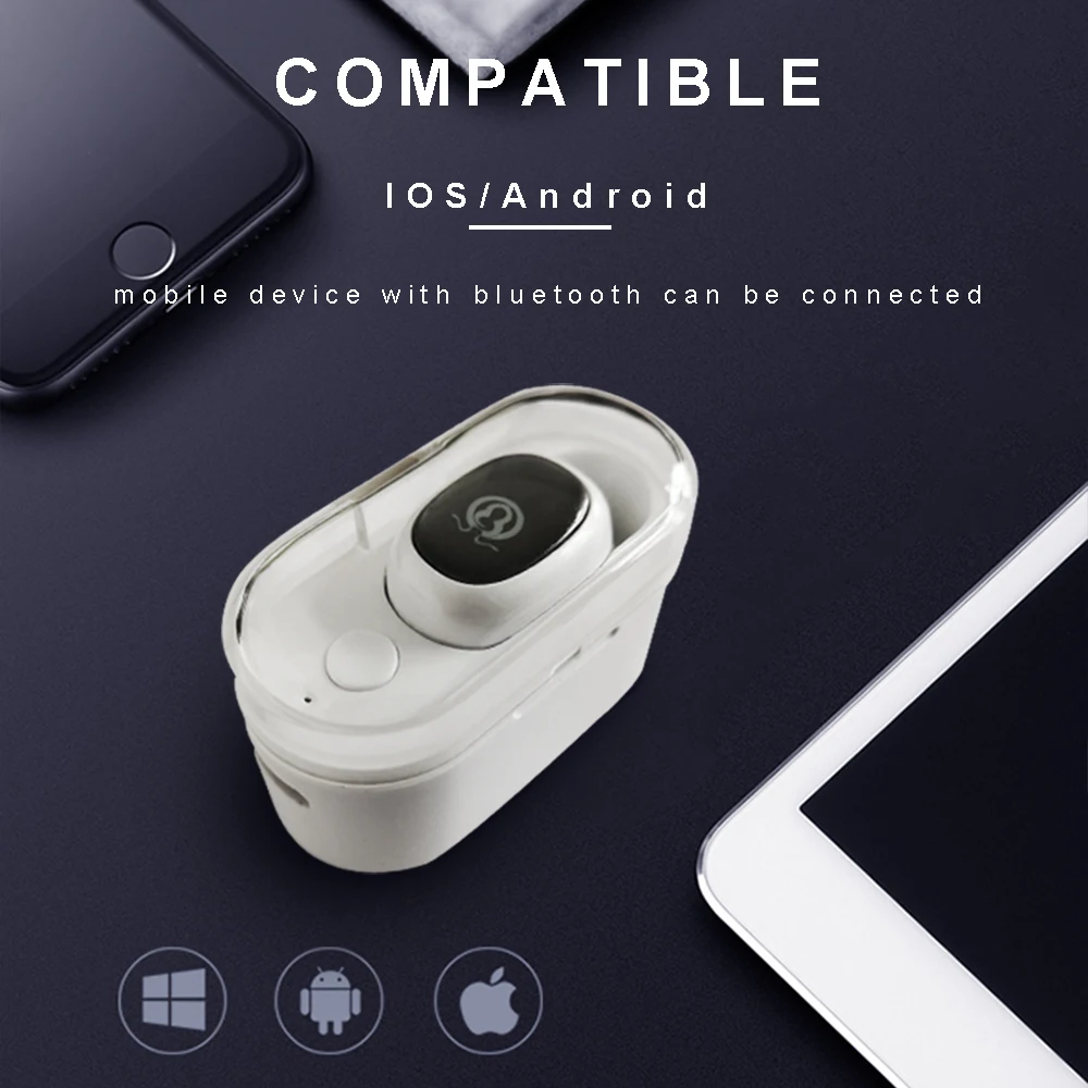 

Wireless Earphones Bluetooth Mini BL18 With Charging Box Headset Ear-in Sport Drive bluetooth earphone wireless stereo bluetooth