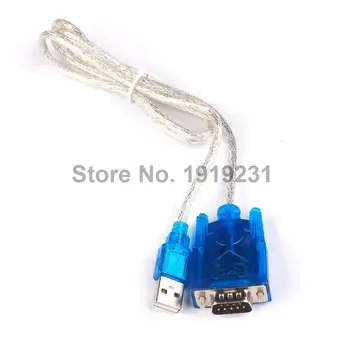 

5PCS USB to RS232 Port Serial PDA 9Pin DB9 Cable Adapter Support Win 7 64 bits HL 340