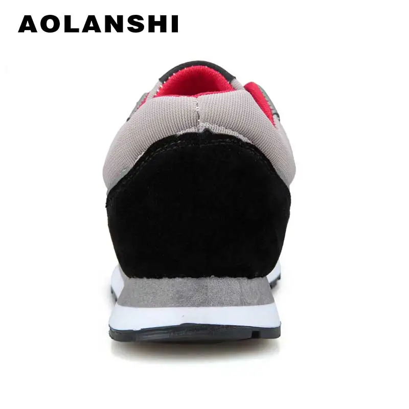 Aolanshi новый бой Цвет мужской спортивный Обувь увеличивающие рост низкая