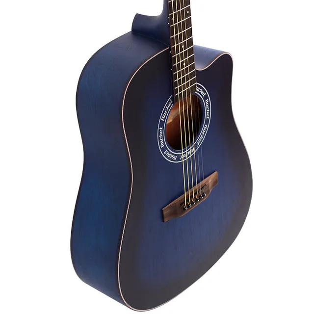 Best price at $170 Cheap 40-21-2 NEW guitars 40 inch high quality Acoustic Guitar Catalpa wood guitarra with guitar strings