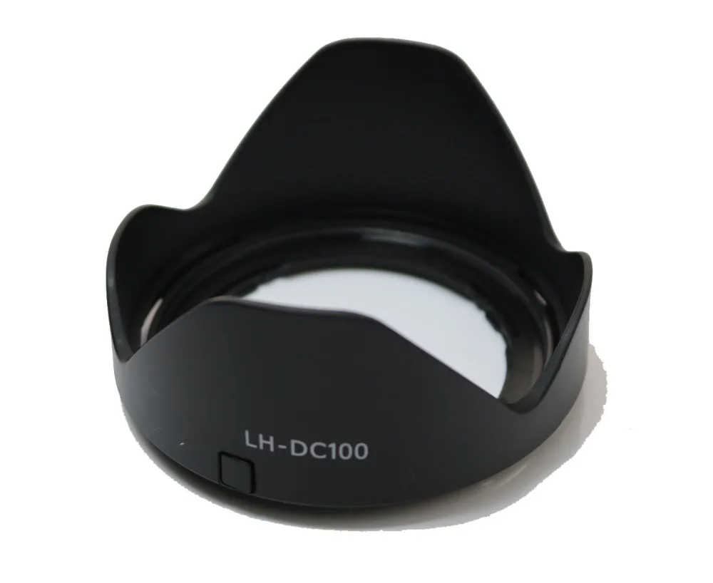 Black Lhdc100 Lens Hood & Fadc67b Filter Adapter For Canon Powershot