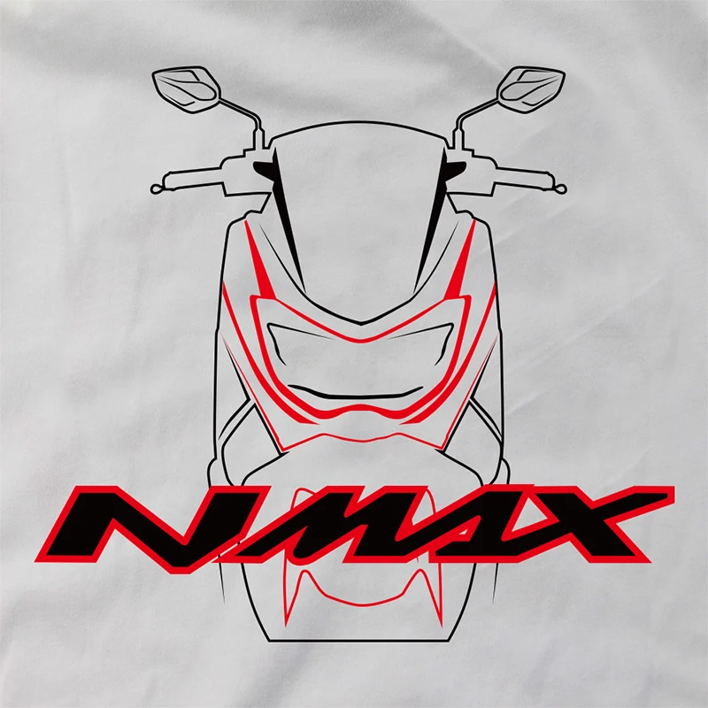 KODASKIN для NMAX N M A X модные удобные мотоциклетные стильные новые стильные футболки, однотонные,, чистый контон с круглым вырезом