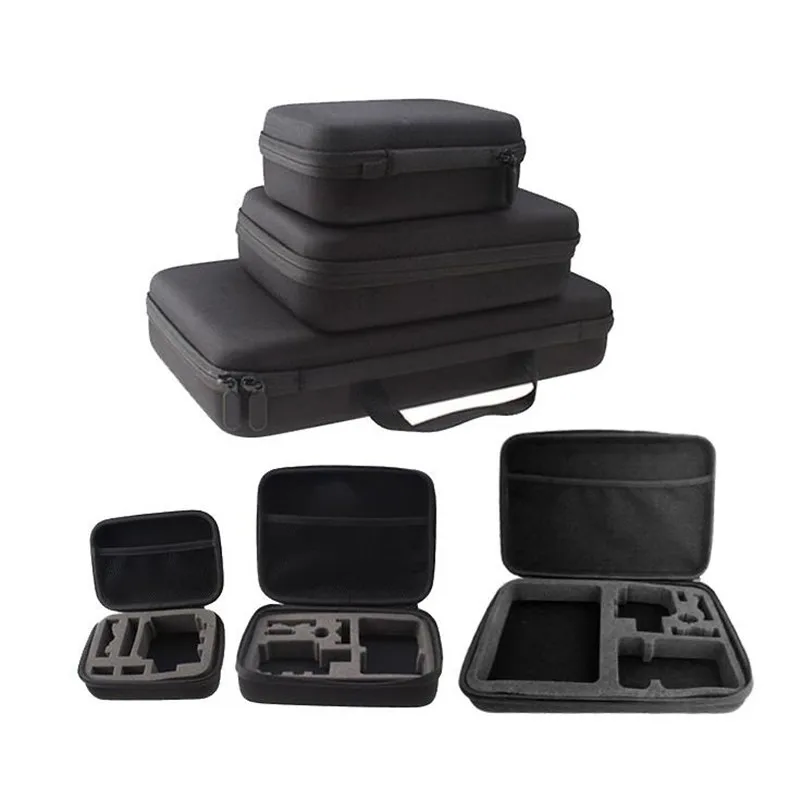 

3Size Portable Mini Bag Travel waterproof Case For Xiaomi Yi 4K Xiaoyi Camera Storage Bags Case For Gopro Hero 7 6 5 4 series