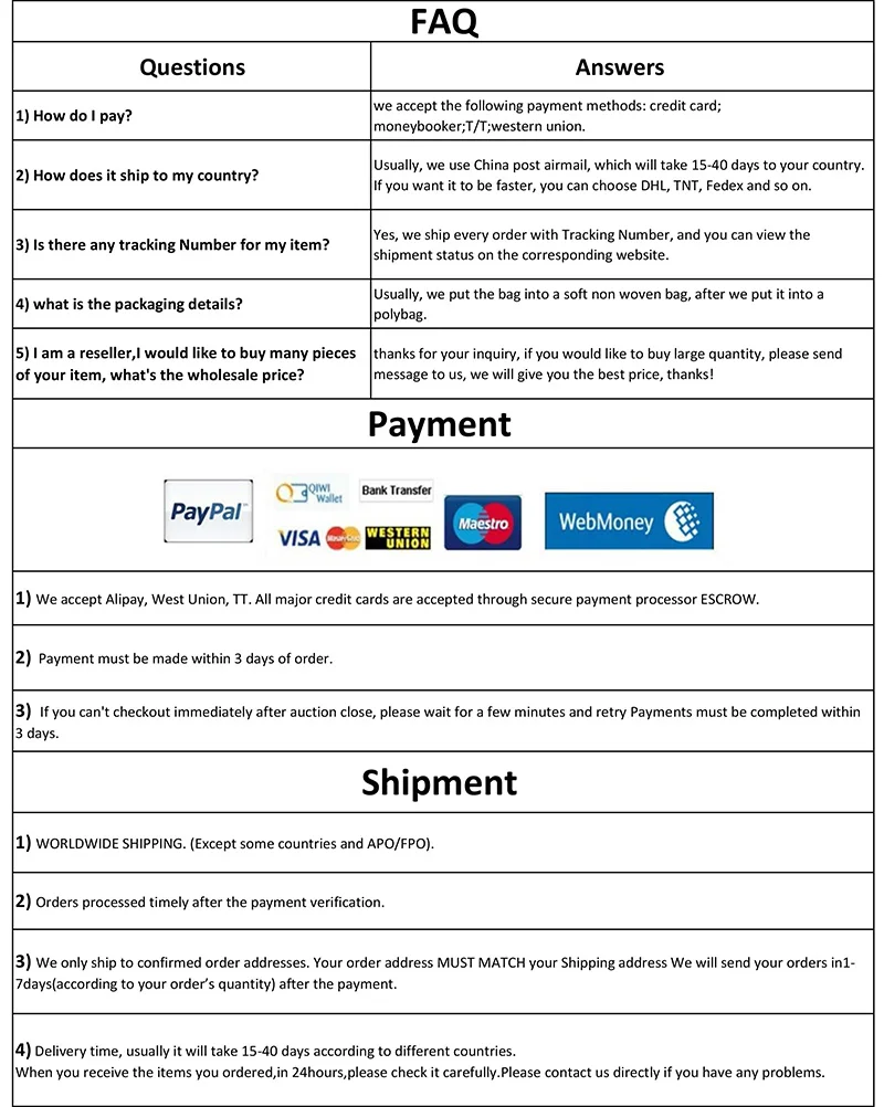 FAQ