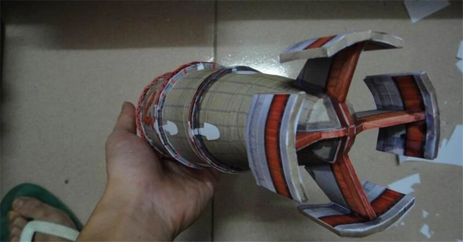 Бесплатная доставка 3D бумажная модель команды и захвата Red Alert 3 Airship Kirov DIY детские