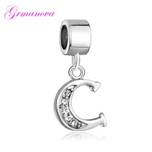 charm pandora iniziali pendenti charm pandora iniziali pendenti