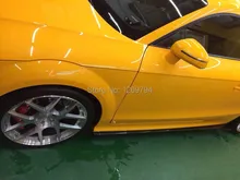 Designed For TT TTS 8J Carbon Fiber Side Skirts Diffuser Splitter Diffuser Lip Side Skirts Underboard