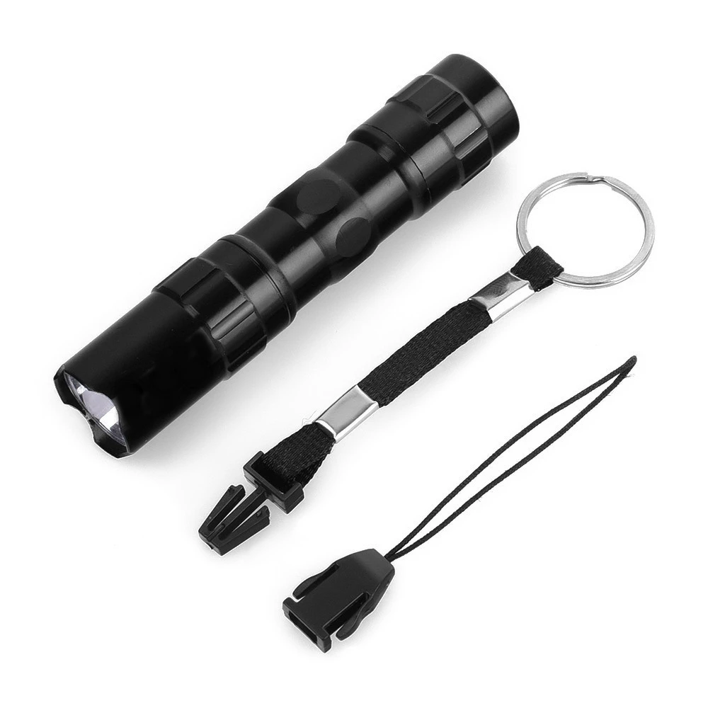 Mini Pen Light Waterproof LED Flashlight Pocket Torch Lamp Modes Non