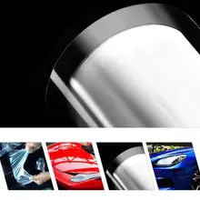 Pintura del coche de Protección Película Del Vinilo Del Abrigo Etiqueta Engomada Transparente 2 Capa de película del cuerpo de coche 60inx20in (1.52×0.5 m)