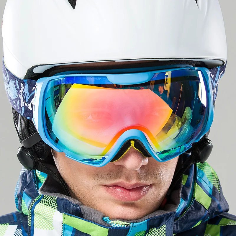 Image Men s Women Winter Big Ski Goggles Double Outdoor Sport Anti fog Eyewear Snowboarding Cycling Skiing Hiking UV400 Glasses VK016
