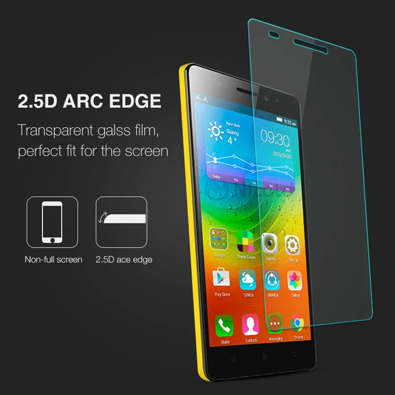 0.26MM 2.5D Premium Tempered Glass Film For Lenovo Lemon K3 Note K3note Music K50-T5 A7000 Plus Screen Protector Protective Film (3)