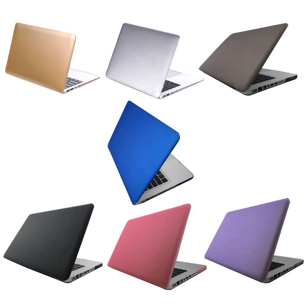  Rubberized Hard Case Cover For Macbook Air 13"  A1369 A1466 Laptop case with heat-dissipation hole function 