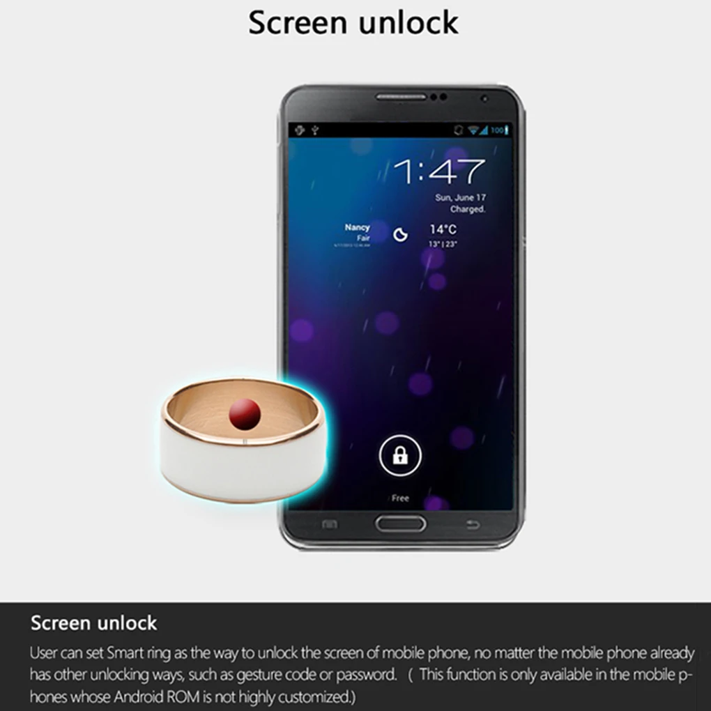 Jakcom R3F смарт Кольцо носить новая технология Волшебный палец NFC кольцо для Android/Blackberry/IOS/Windows/мобильный телефон