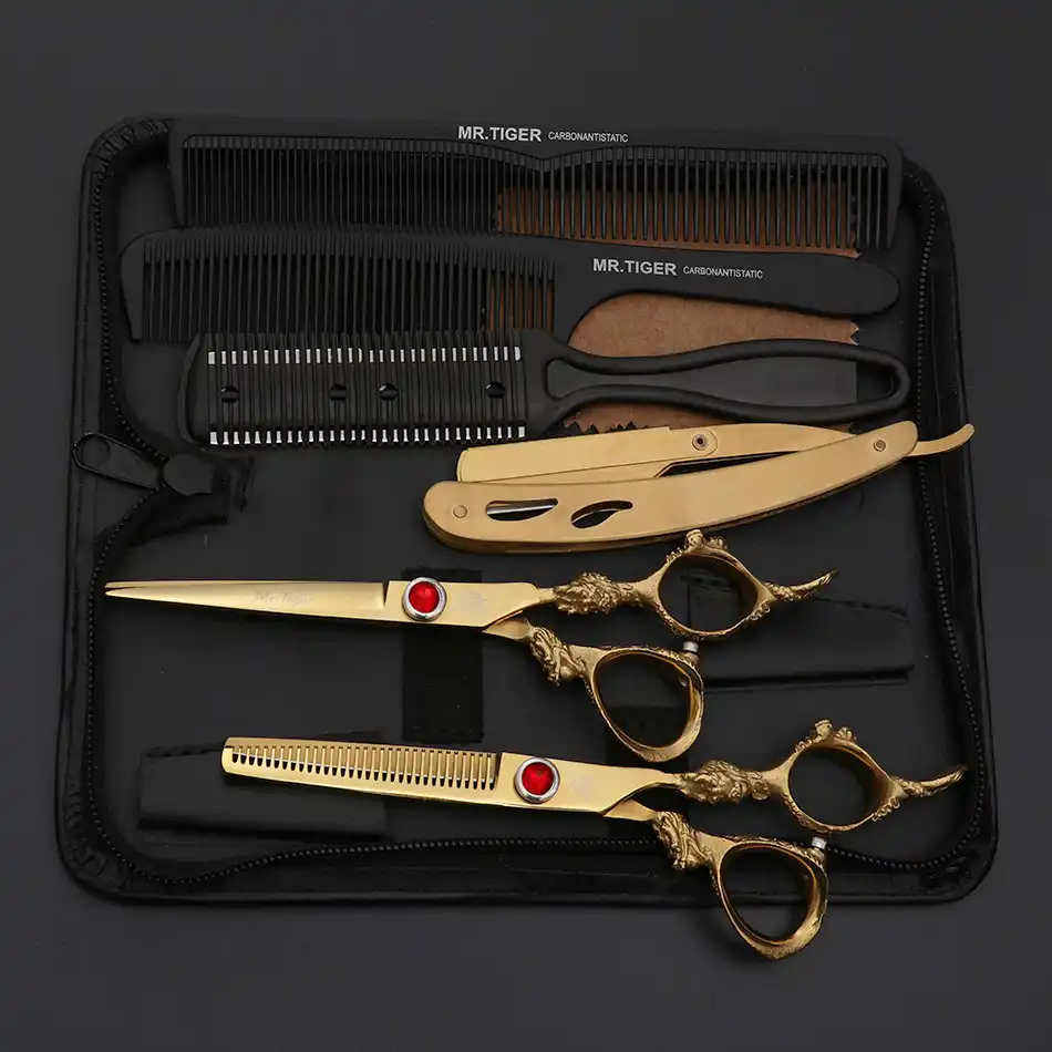 professional barber scissors set