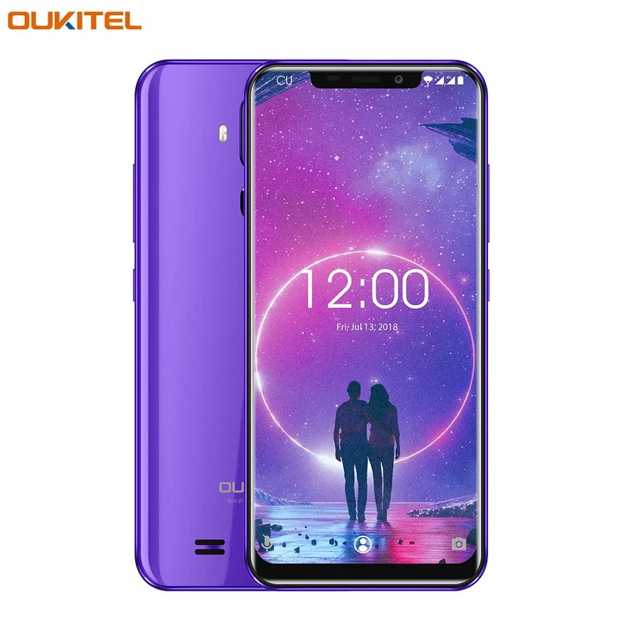 Смартфон OUKITEL C12 3g Phablet 6 18 дюймов Android 8 1 MT6580 четырехъядерный 2 Гб ОЗУ 16 ПЗУ 2.0MP